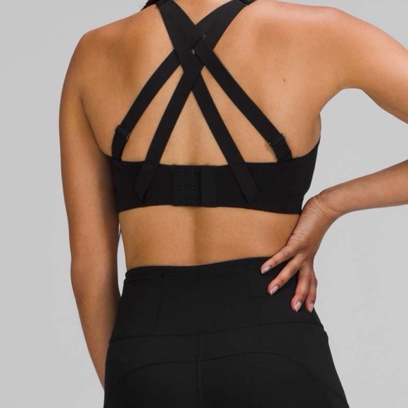 lululemon athletica Other - lululemon athletica Black Strappy Sports Bra